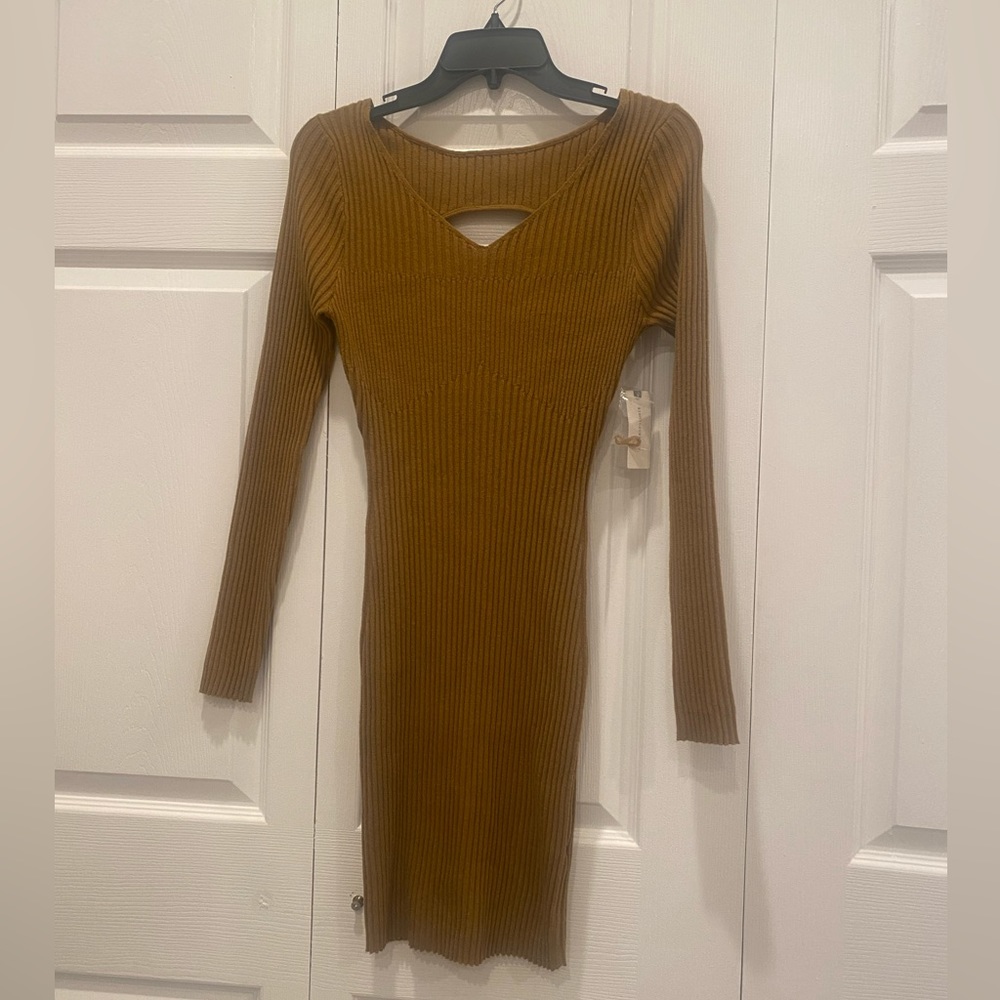 NWT Anthropologie knit mini dress